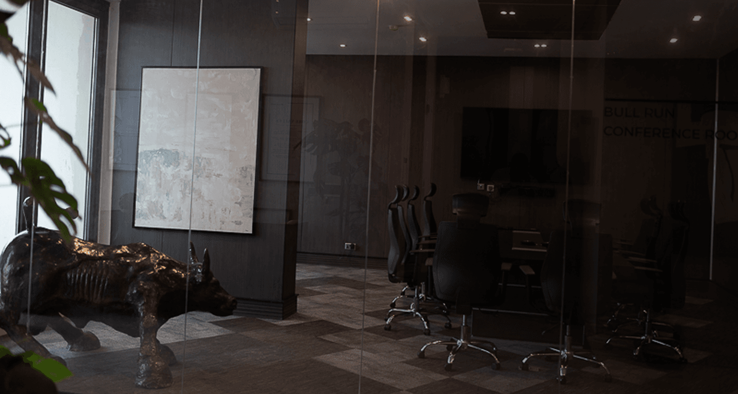 a shot of an office